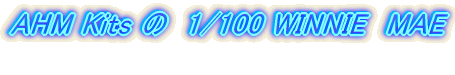AHM Kits 1/100�@WINNIE�@MAE